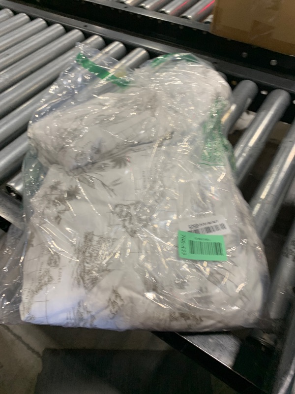 Photo 1 of USED** Tommy Bahama - King Sheets, Cotton Percale Bedding Set, Crisp & Cool, Stylish Bedding Set (Vintage Map Brown, King)