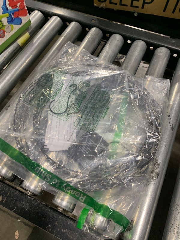 Photo 1 of *1 PACK** Joomer Battery Operated Ball Lights 1Pack, 11IN 120 LED Foldable Metal Sphere Lights, Waterproof 8 Lighting Modes with Timer Function, Hanging Light for Christmas Decorations (Warm White)