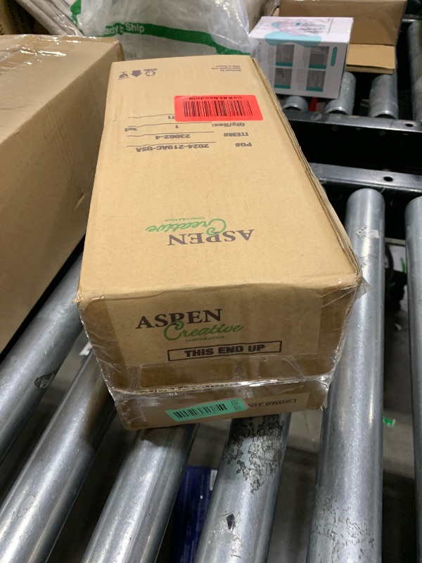 Photo 1 of Aspen Creative 23062-4 Alabaster Transitional Style Replacement Glass Shade, 2-1/8" Fitter Size, 4-5/8" High x 4-1/8" Diameter, 4 Pack