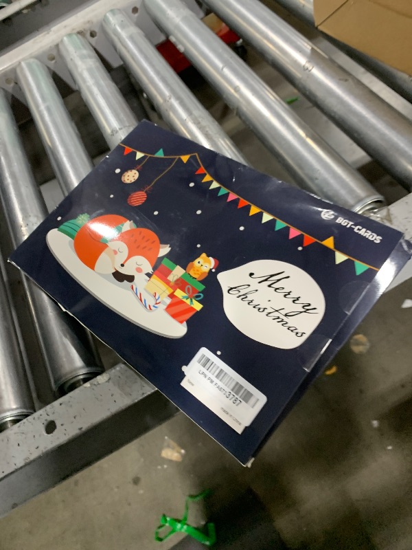 Photo 1 of BGTCARDS Christmas Cards - 30 Pack Holiday Cards with Envelopes 6 Assorted Designs Bulk,Perfect to Send Warm Wishes to Friends and Family, 6' x 4'