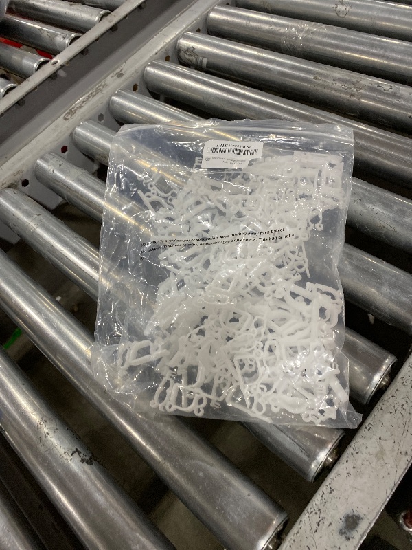 Photo 1 of 100 Pcs Christmas Light Clips, All Purpose Holiday Light Clips Outdoor Gutter Hook for Christmas Decoration String Lights, Weatherproof Outdoor Mini Lights Clip for C6, C7, C9, Rope, Icicle Lights