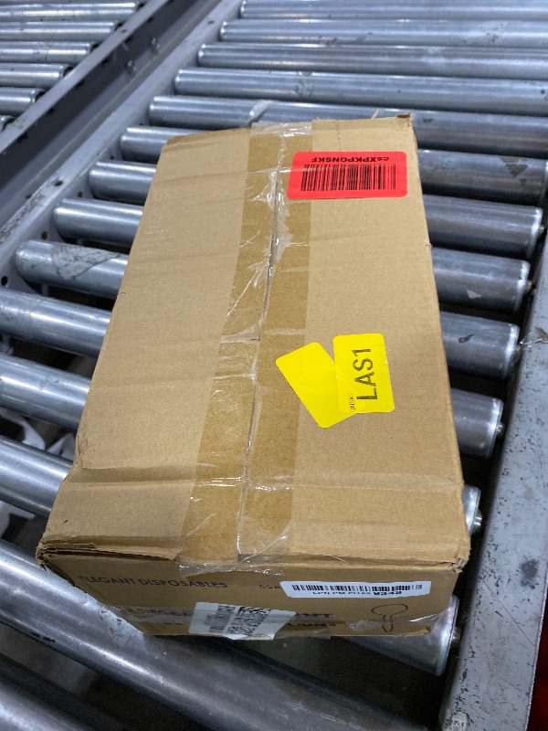 Photo 1 of 1,000 Plastic Disposable Soup Spoons Bulk Black Medium Weight Disposable Silverware Plastic Cutlery Spoons