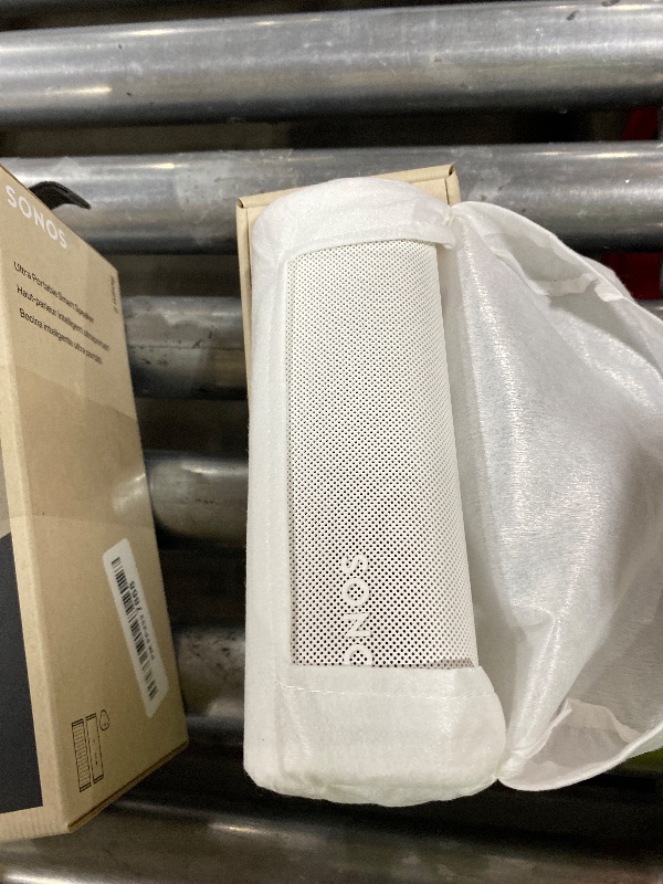 Photo 1 of Sonos Roam 2 - White - Portable Waterproof Bluetooth Speaker