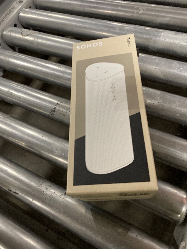 Photo 1 of Sonos Roam 2 - White - Portable Waterproof Bluetooth Speaker