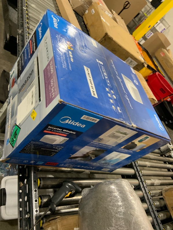 Photo 2 of Midea 12,000 BTU Smart Inverter Air Conditioner Window Unit with Heat and Dehumidifier – Cools up to 550 Sq. Ft., Energy Star Rated, Quiet Operation, Electronic Controls, Remote Control, White