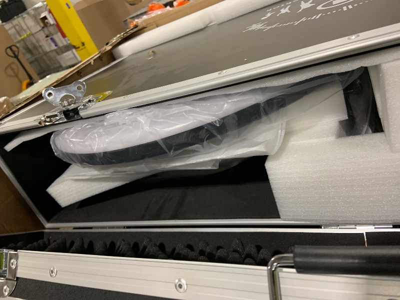 Photo 1 of **INCOMPLETE** 360 Photo Booth with Flight Case Extra Free Battery Pack+Power Bank+Ring Light+Free Custom Logo,YCKJNB 360 Photo Booth Machine with Software Wireless Control Automatic Spin for 5-7 People(39.4"/100CM)