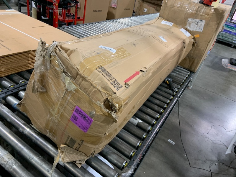 Photo 1 of Merax 59.8" Full-Compressed Round Chaise Sofa, Boneless Loaf Style Chenille Upholstered Sofa Bed with 8 Throw Pillows for Living Room, Orange