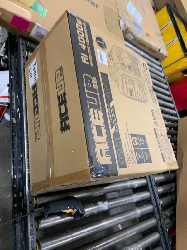 Photo 1 of **NONFUNCTIONAL FOR PARTS ONLY** Aceup Energy 4000 Watt Portable Generator, Gas Generator Quiet for Home, RV-Ready, EPA Compliant