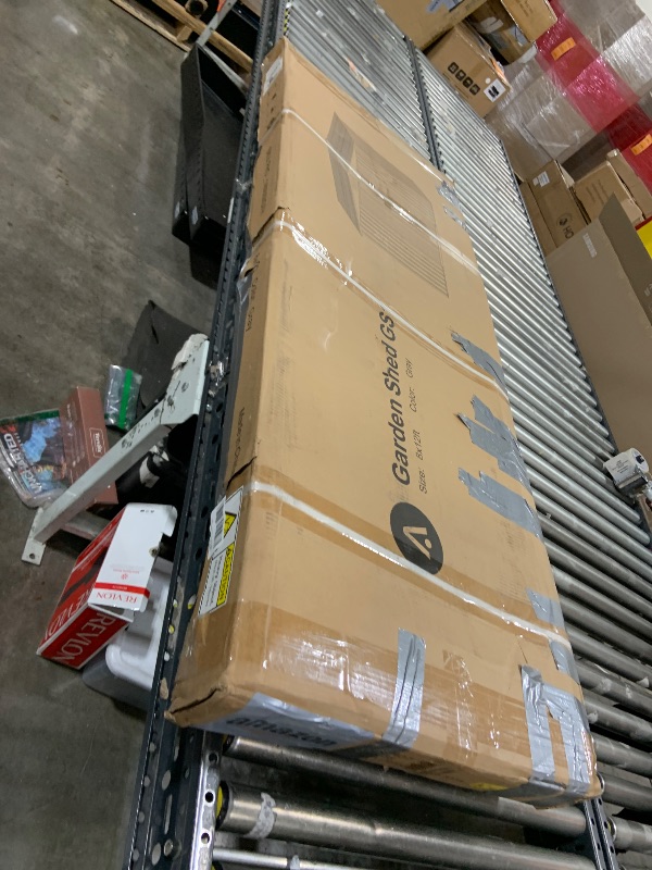 Photo 1 of *PARTIAL SET* Acekool 8x12 FT Outdoor Metal Storage Shed JUST BOX OF PANELS 