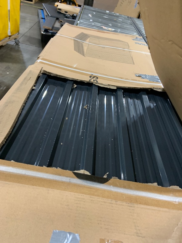 Photo 1 of *PARTIAL SET* Acekool 8x12 FT Outdoor Metal Storage Shed JUST BOX OF PANELS 