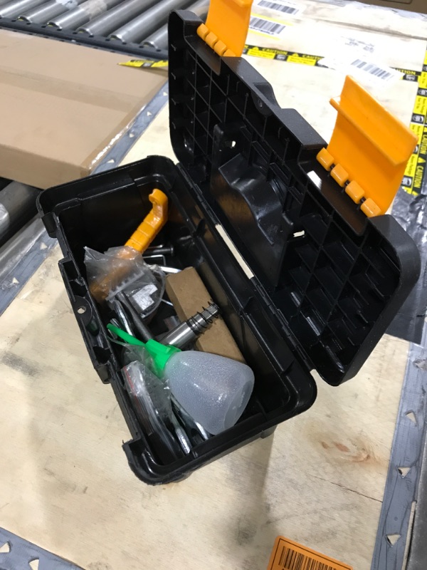 Photo 1 of VEVOR Metal Lathe 7x14inch Precision Bench Top Mini Metal Lathe 550W Precision Metal Lathe Variable Speed 50-2500 RPM Nylon Gear with A Movable Lamp