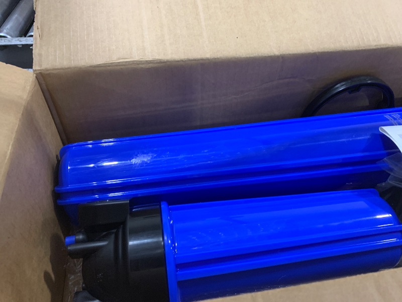 Photo 1 of Aquasana Whole House Water Filter System | 1,000,000 Gallons | Carbon & KDF Media | Reduces 97% Chlorine & Sediment | Includes Pre- and Post-Filters | Rhino EQ-1000