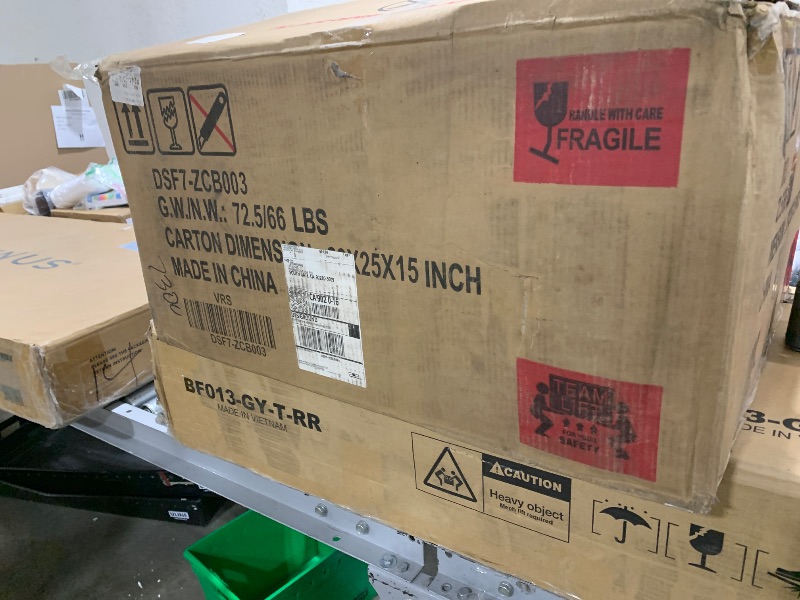 Photo 1 of Shintenchi 7 Pieces Patio Furniture Sets Outdoor All-Weather Sectional Patio Sofa Set PE Rattan Manual Weaving Wicker Patio Conversation Set with Glass Table&Ottoman Cushion and Red Pillows, Beige