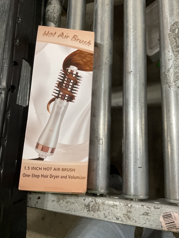 Photo 1 of 1.5 Inch Barrel Heated Round Brush Blow Dryer (2.8’’ Plus Bristles), Negative Ionic One Step Volumizer Dryer, 4-in-1 Hot air Brush-Not for Europe Travel