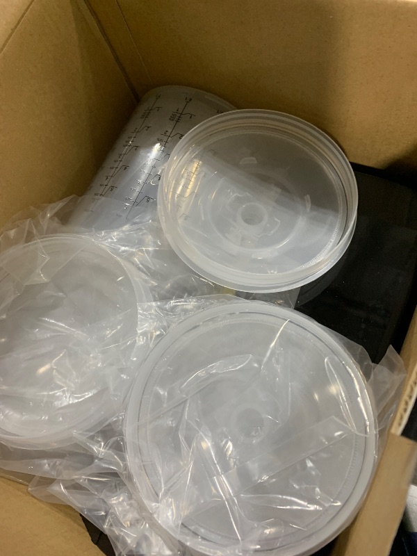 Photo 1 of InoKraft D1 LVLP Air Spray Gun Premium Kit with 22 Ounce Disposable Paint Cups, Easy to Use, Paint Gun for Cars & House DIY Painting, 1.3/1.5/1.7mm Nozzles, with Paint Sprayer Accessories