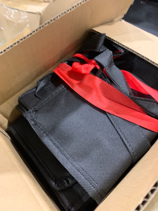 Photo 1 of 10 Pack Insulated Lunch Bags Bulk, Reusable Cooler Bags, Leakproof Lunch Boxes Set, Waterproof Thermal Cooler Bags, Insulated Beverage Bag for Women Men Work Picnic Beach(Black)