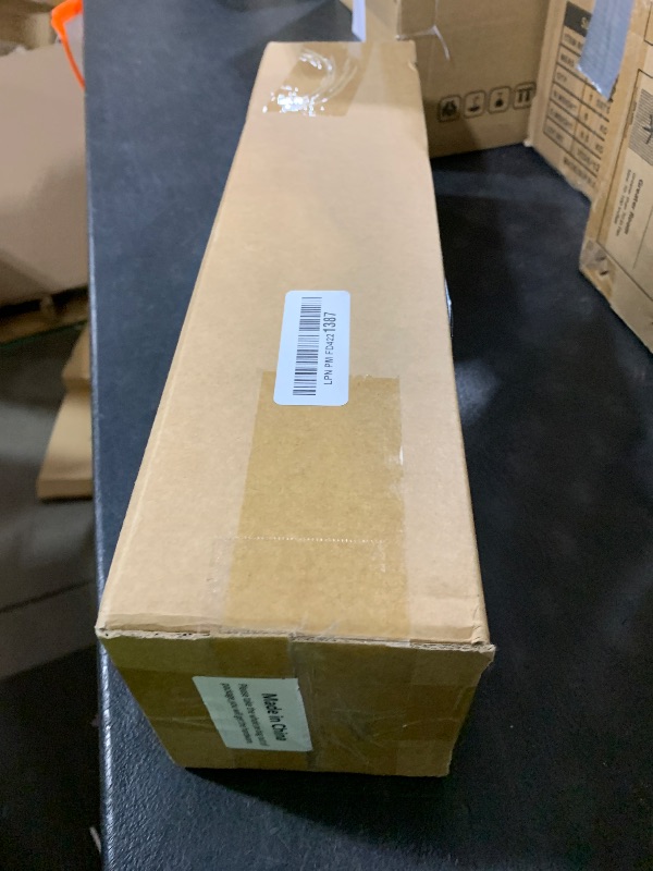 Photo 1 of 1 Inch Curtain Rods for Windows, 32 to 120 Inch Black Rustic Curtain Rod Set, Modern Design Drapery Tubes with Brackets Room Divider, For Indoor and Outdoor