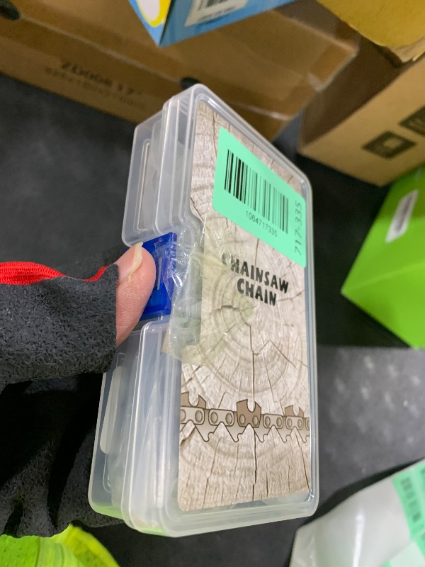 Photo 1 of 10 inch Pole Saw Chain for BLACK+DECKER PP610 / BECSP601 Chainsaw, 10" Replacement Chain for DEWALT DXGP210, Replacement for Hyper-Tough HT19-401-003-11 Chainsaw