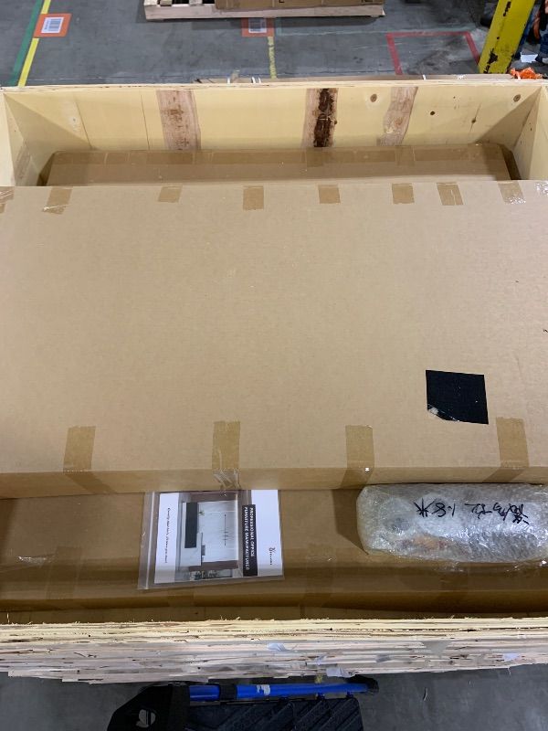 Photo 1 of YTElantivo L-Shaped Reception Desk with Counter and Lockable Drawers and Storage,Modern Front Desk Reception Counter for Checkout, Lobby, Beauty Salon