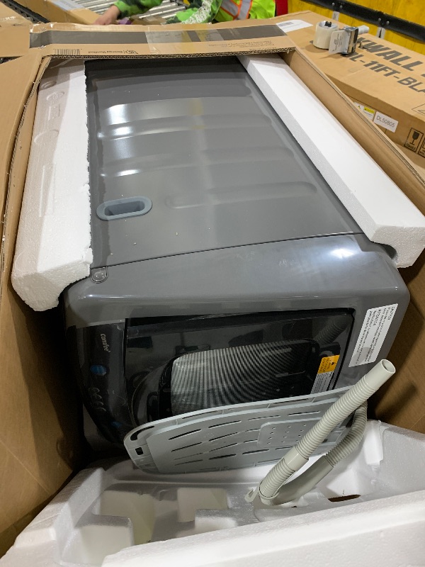 Photo 1 of Comfee Portable Washing Machine, 0.9 cu.ft Compact Washer With LED Display, 5 Wash Cycles, 2 Built-in Rollers, Space Saving Full-Automatic Washer