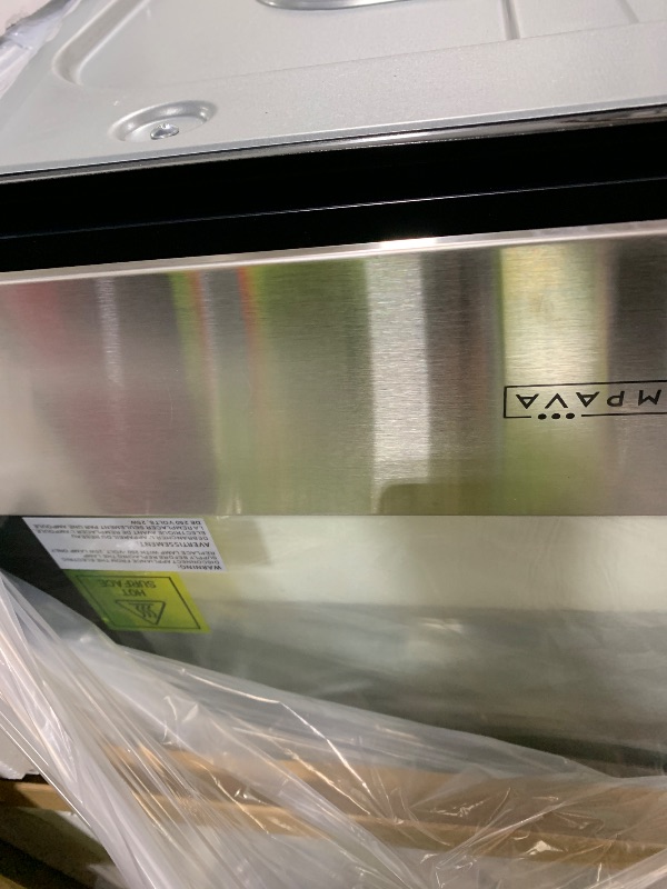 Photo 1 of Empava 24 inch Electric Single Wall Oven with 6 Cooking Modes, Convection Fan, Mechanical Knob Control, 2.3 Cu.ft. Capacity, 2800W