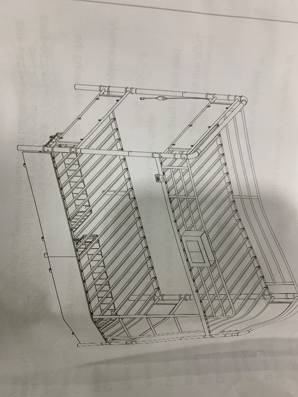 Photo 1 of FOR PARTS ONLY - BED FRAME UNKNOWN SIZE