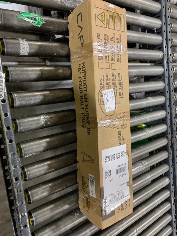 Photo 1 of rack only --------------------------CAP Barbell 150 LB Rubber Coated Hex Dumbbell Hand Weight Set with Vertical Storage Rack | Black Handle