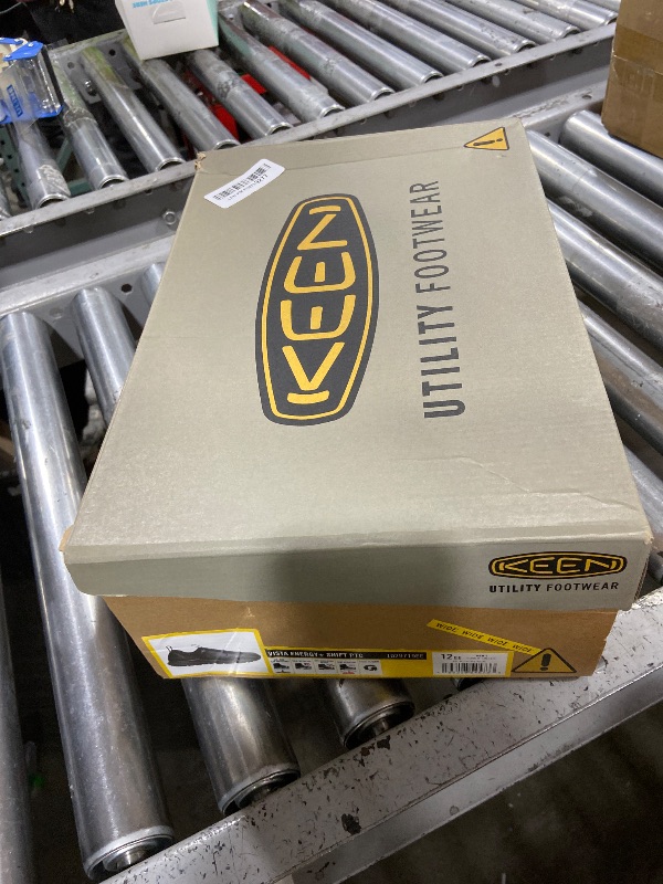 Photo 1 of KEEN Utility Men's Vista Energy+ Shift PTC Low Height Soft Toe Slip On Kitchen Work Sneakers, Black/Black, 12 EE