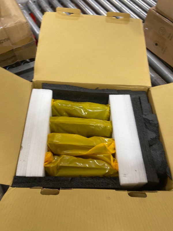 Photo 1 of 124A Toner Cartridges 4 Pack(with Chip) Remanufactured Compatible for 124A Q6000A Q6001A Q6002A Q6003A 124A Toner use for Color 2600n 1600 2605 1015 1017 Series Printer(Black Cyan Magenta Yellow)