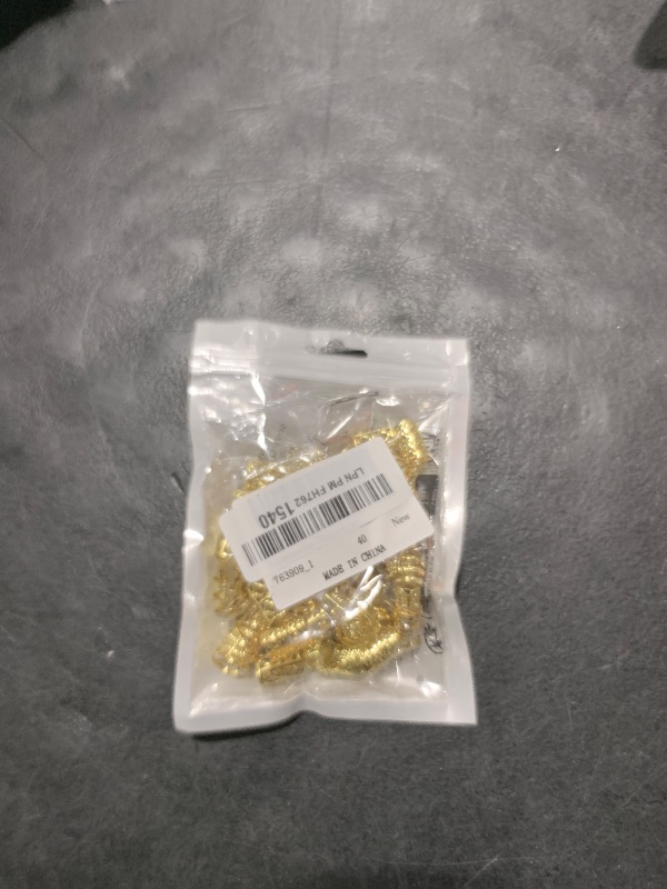Photo 1 of 100PCS Gold Hair Jewelry for Girls, Metal Hairs Dreadlock Jewelry for Braids Girls Women, Gold Hair Clips Loc Beads Braid Accessories Decorations