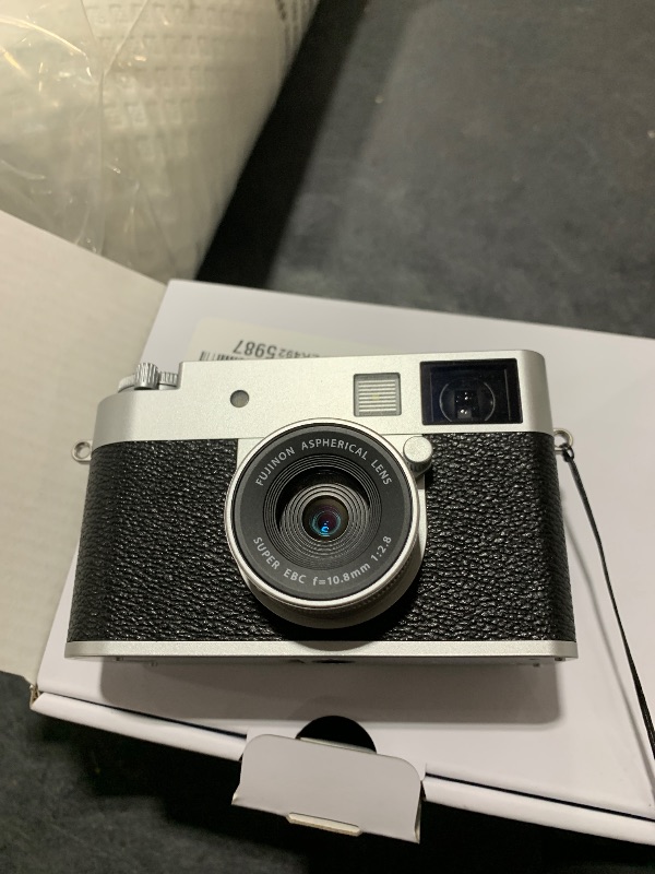 Photo 1 of FUJIFILM X Half Premium Compact Camera - Silver
