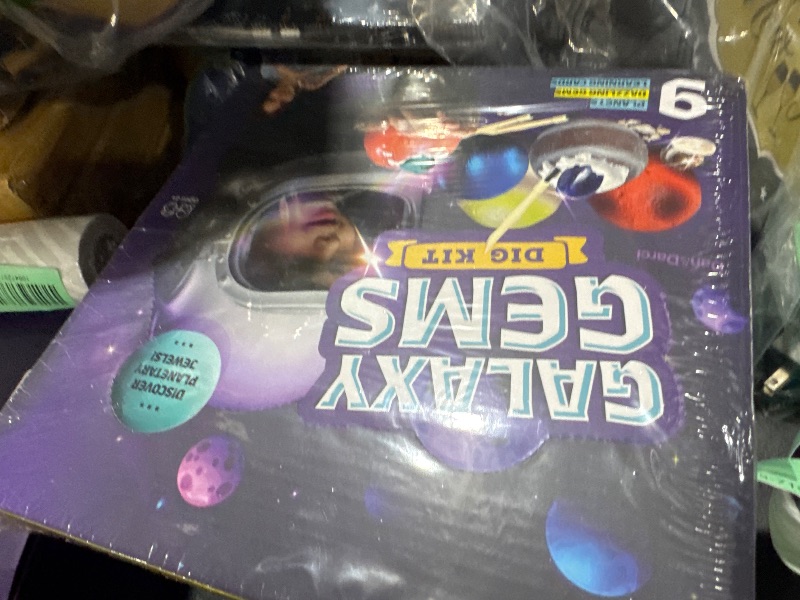 Photo 1 of Dan&Darci Galaxy Gem Dig Kit for Kids - Gemstones Digging Science Kits for Kid Age 6-7, 6-8, 8-10 - Gifts for 6 7 8 9 10 11 Year Old Boys & Girls - Planet Space Toys for Ages 8-10 STEM for Boy & Girl