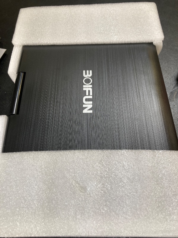 Photo 1 of 17.5" Portable DVD Player with 15.6" Large HD Screen, 6 Hours Rechargeable Battery, Support USB/SD Card/Sync TV and Multiple Disc Formats, High Volume Speaker, Black