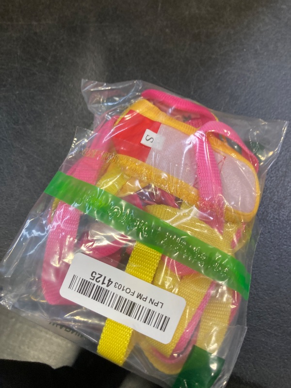 Photo 1 of Adjustable Chicken Harness and Leash Set, S