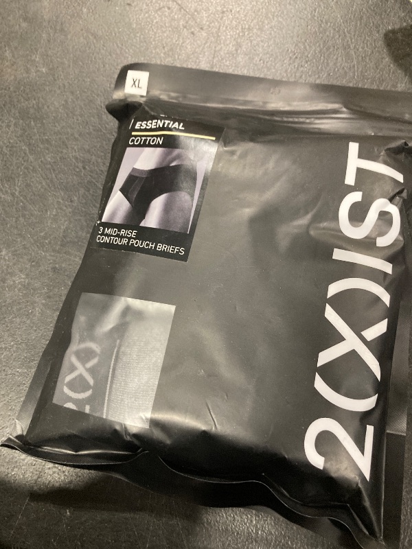 Photo 1 of 2(X)IST Men's Essential Cotton Contour Pouch Brief 3-Pack XL