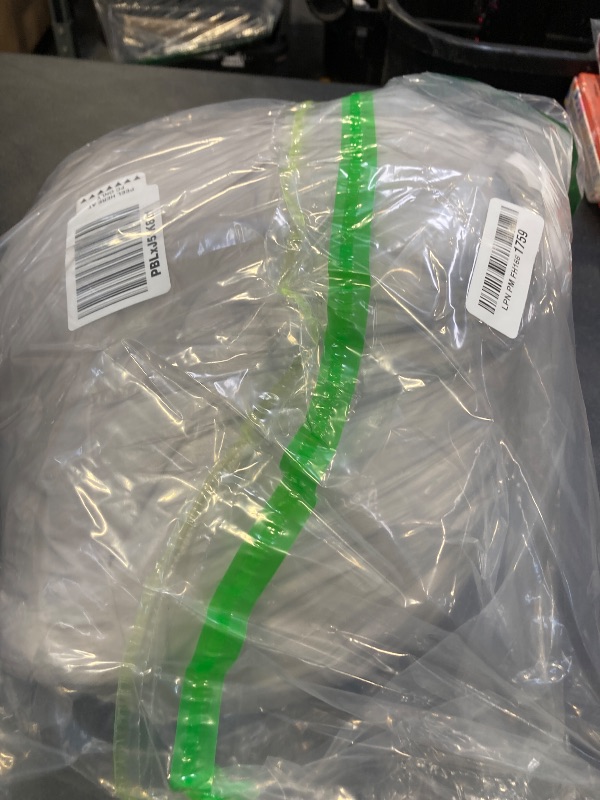 Photo 1 of 10X20ft White Photo Backdrops for Photography, LCUIRC Two Rod Pocket Backdrops Curtain for Parties, Polyester Background with 4 Clamps for Product Protrait Photoshoot or Parties Decoration