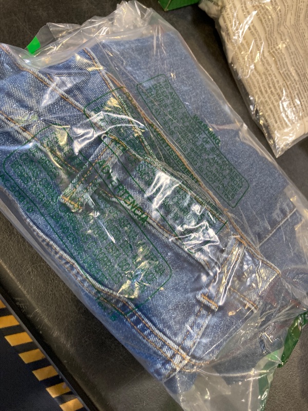 Photo 1 of Amazon Essentials Men's Straight-Fit Stretch Jean - Discontinued Colors, Medium Wash, 44W x 28L