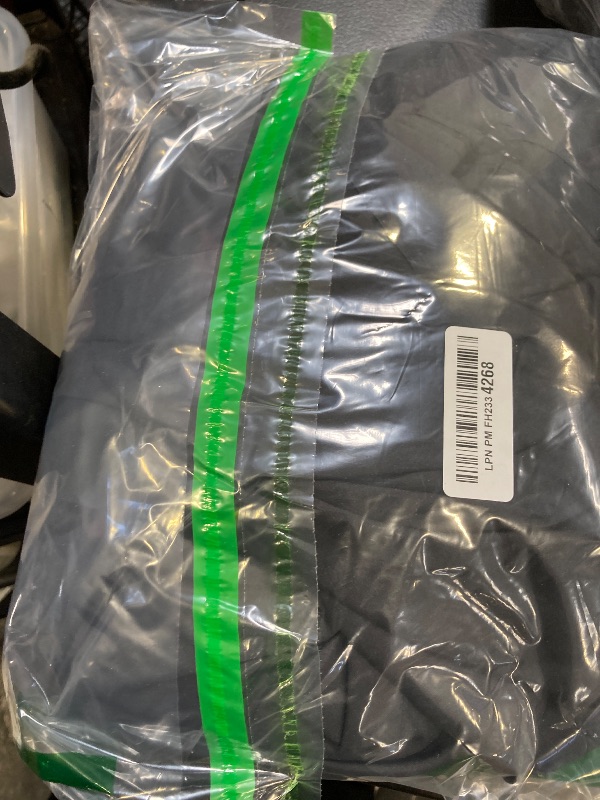 Photo 1 of 2 Pack Fitted Tablecloths 48 x 30 Inch, Rectangle Table Clothes for 4 Foot Tables, Washable Polyester Fabric Table Cover for Parties, Wedding, Banquet, Trade Show (Black, 4FT)