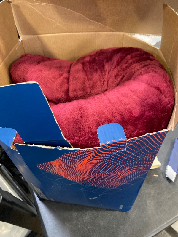 Photo 1 of Bedsure Electric Blanket Queen Size - Dual Control Heated Blanket Queen, Fast Heating with 10 Time Settings & 10 Heat Settings, Warm Gift for Grandma (84x90 inches, Burgundy)