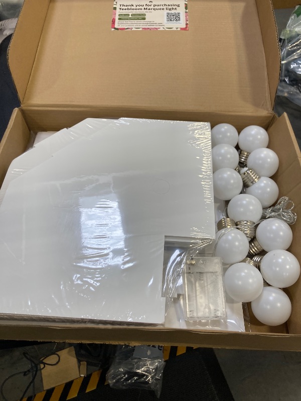 Photo 1 of 4FT Marquee Light Up Numbers 8,Party Decoration Large Marquee Light Up Letters with Weighted Water Bag,Pre-cut Foam Board Set Can Be Used for Birthdays,Weddings,Baby Anniversaries