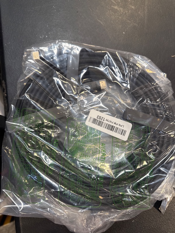 Photo 1 of Highwings Long HDMI Cable 20 FT, 10K 8K 4K Ultra HD High Speed 2.1 HDMI Cable 48Gbps Braided Cord-4K@120Hz 8K@60Hz, DTS:X, HDCP 2.2&2.3, Dynamic HDR 10 Compatible with Roku TV/PS5/HDTV/Blu-ray