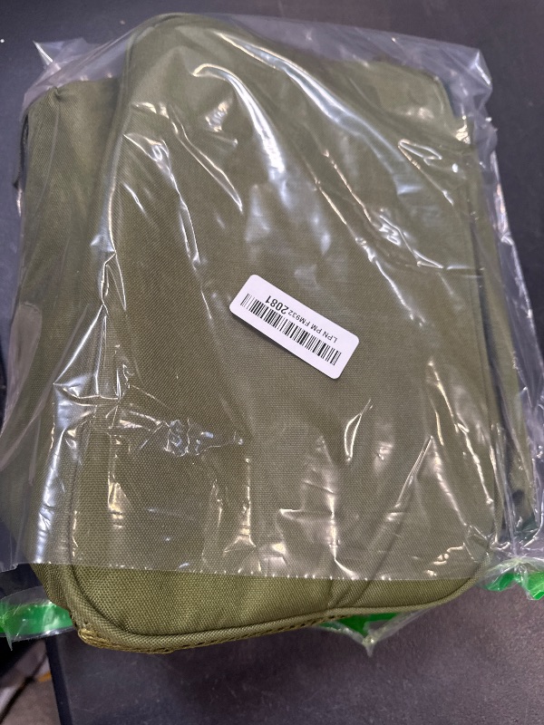 Photo 1 of ATRIPACK Lunch Box for Men, Tactical Lunch Bag MOLLE Webbing Leakproof Insulated Large Lunch Cooler Women Adult Meal with Adjustable Shoulder Strap Durable Lunch Pail (Green)