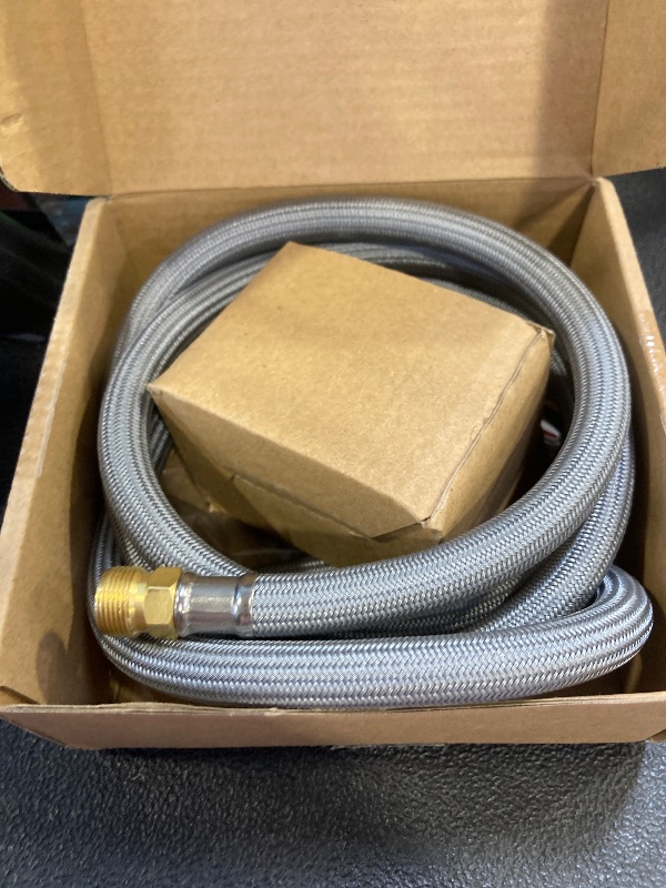 Photo 1 of 48293000 Kitchen Faucet Pull-Out Hose Fit for Grohe Faucets, Flexible Sink Sprayer Hose with Weight Weight Ball & 3 Connect Adapters, Replace 46174000 46092000 46592000 Pull-Down Faucets