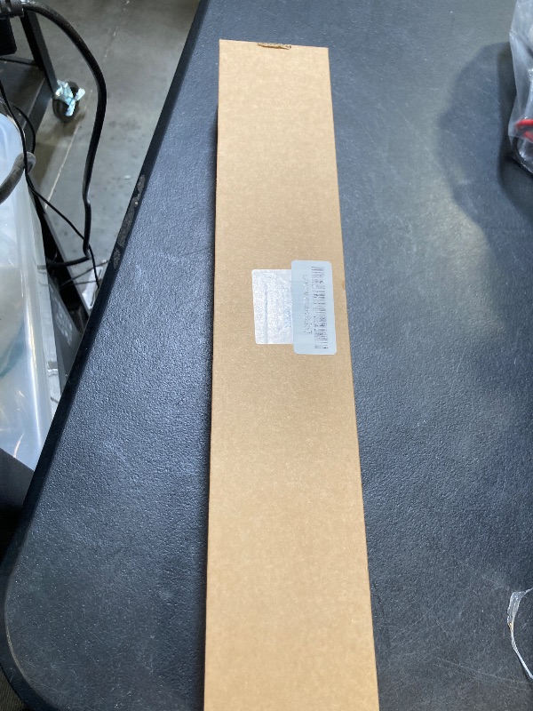 Photo 1 of 1-Pack White Shower Curtain Rod 46-78 Inch - Shower Tension Rod for Bathroom, Closet, Window, Room Divider, Adjustable Shower Rod, Easy Installation, No Drilling