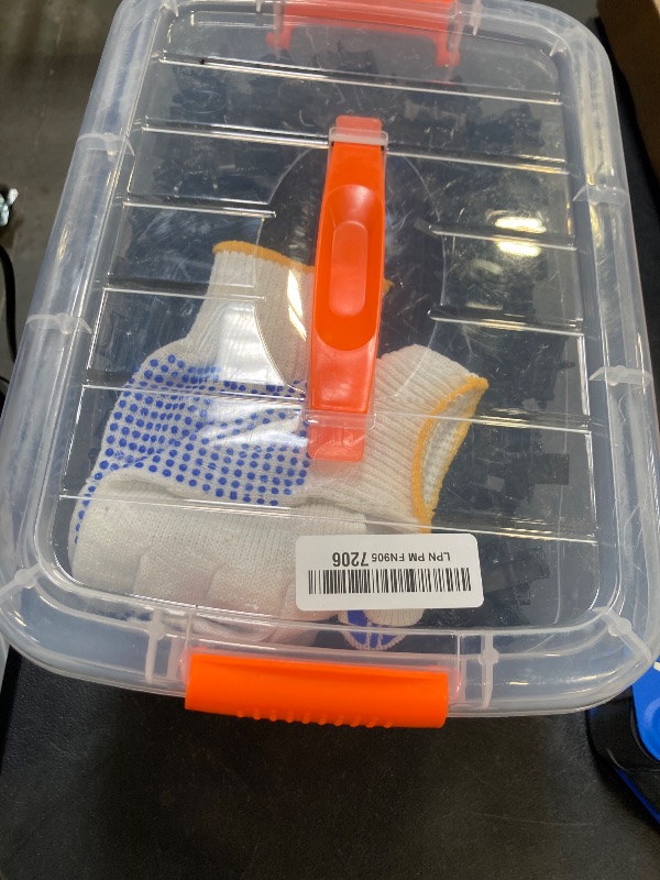 Photo 1 of 1000 PCS Hidden Deck Fasteners Kit with Screws & Bit - Universal T-Clips for Grooved Composite Decking, Creates Invisible Finish with Perfect 6mm Spacing