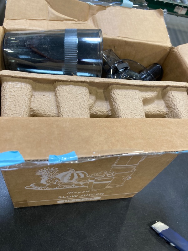 Photo 1 of Cold Press Juicer For Whole Fruits, Aeitto Juicer Machines with Large Feed Chute, Self Feeding Juice Extractor Machine, Easy to Assemble, Easy to Clean & Use, High Juice Yield