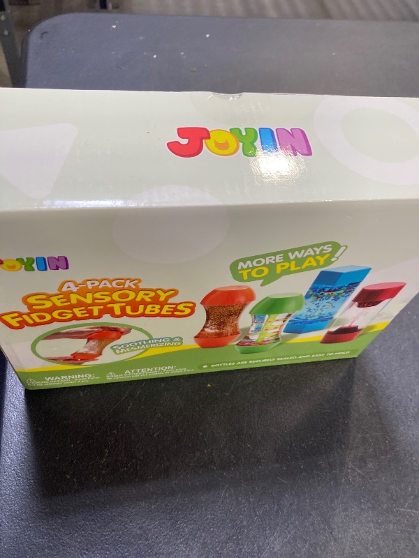 Photo 1 of 4 pack sensory fidget tubes 