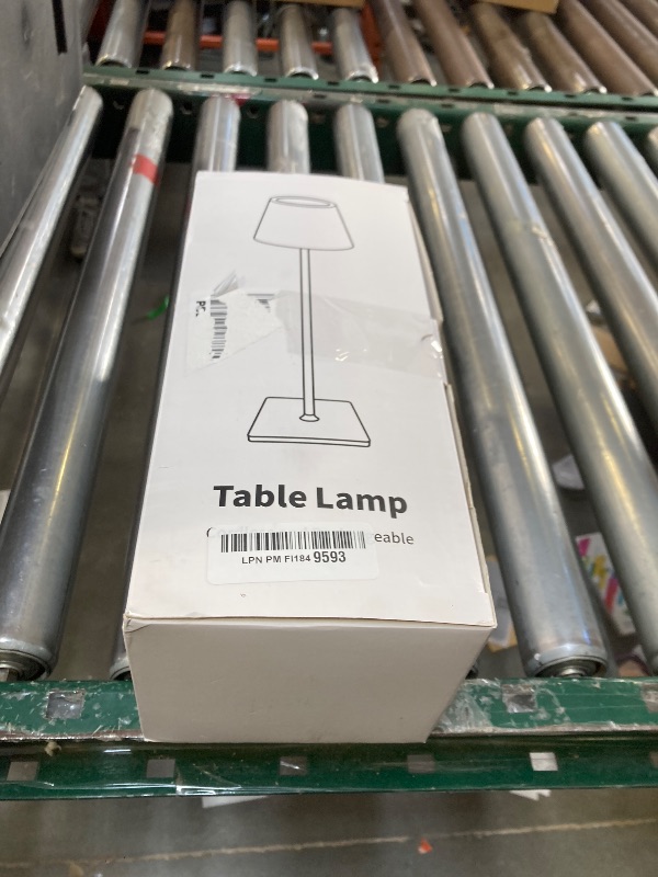 Photo 1 of KDG 2 Pack Cordless Table Lamp, Portable LED Desk Lamps, 5000mAh Battery Operated, 3 Color Stepless Dimming Up, for Restaurant, Bedroom, Outdoor Camping, Coffee Shop, Night Light, Rechargeable (Black)