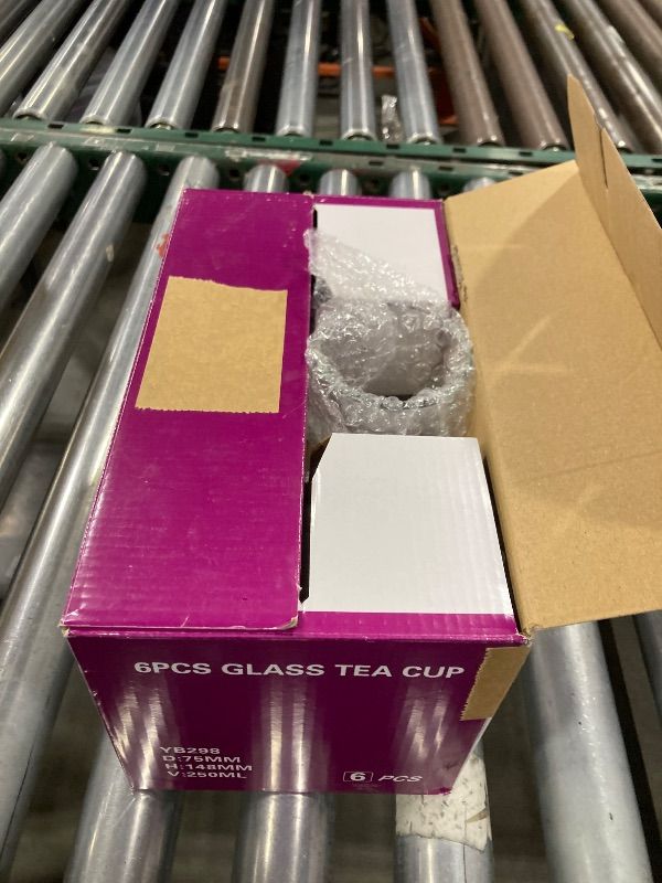 Photo 1 of 6pcs Glass Tea Cup