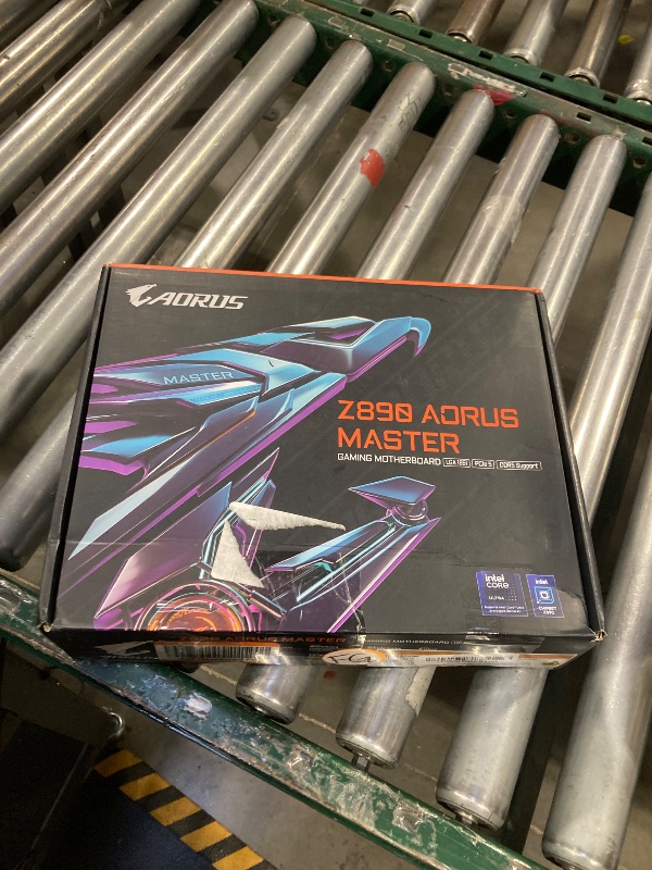 Photo 1 of GIGABYTE Z890 AORUS Master Intel Core Ultra (Series 2) LGA 1851 Motherboard, ATX, DDR5, 5X M.2, PCIe 5.0, Thunderbolt 4, WIFI7, 10GbE LAN, EZ-Latch